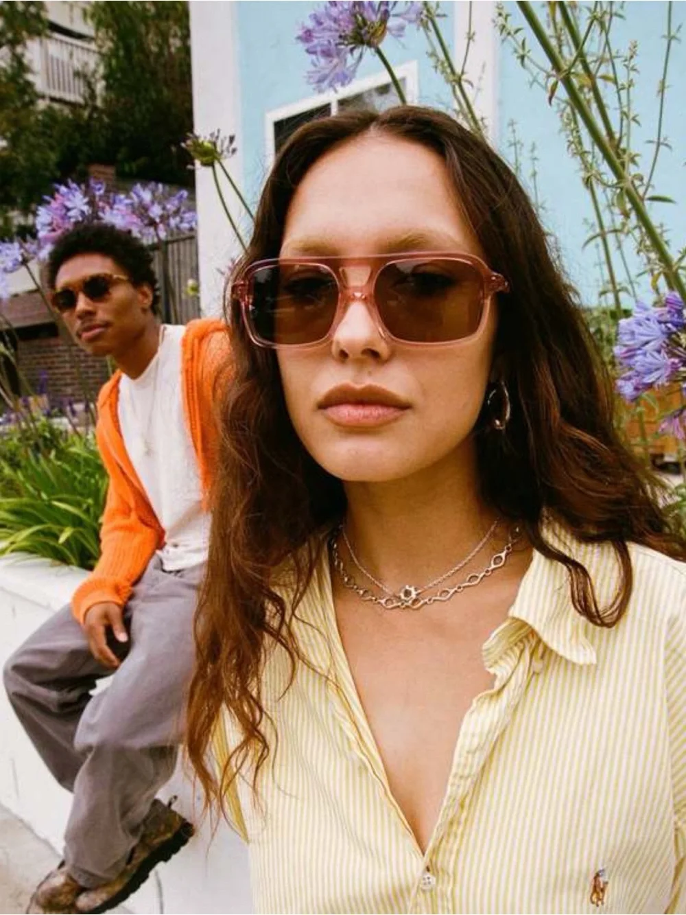 CRAP Eyewear The Space Ranger Dusty Rose Sunglasses